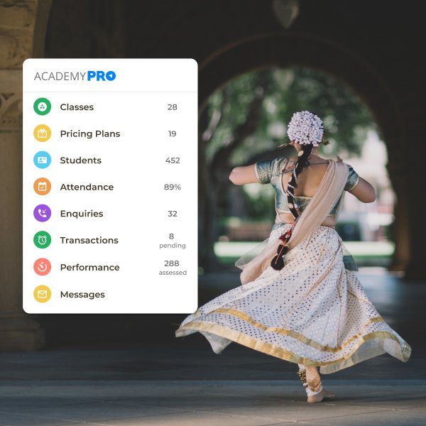 AcademyPRO- Dance Academy Management App Dance Class Academy Management App