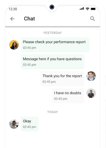 Chat with clients