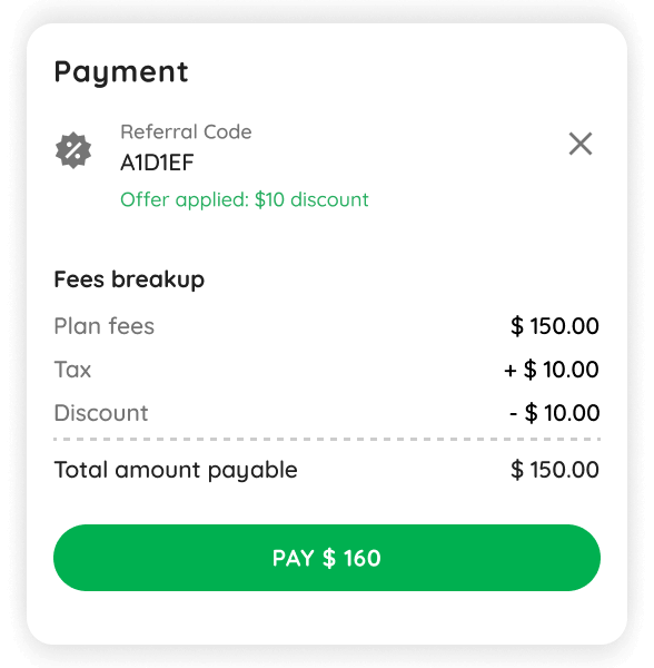 spynPRO payment checkout page